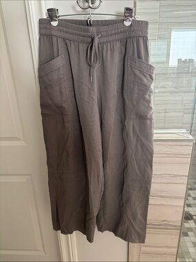 Women’s Calia Drawstring Cargo Pants in Taupe - Comfortable Casual Wear